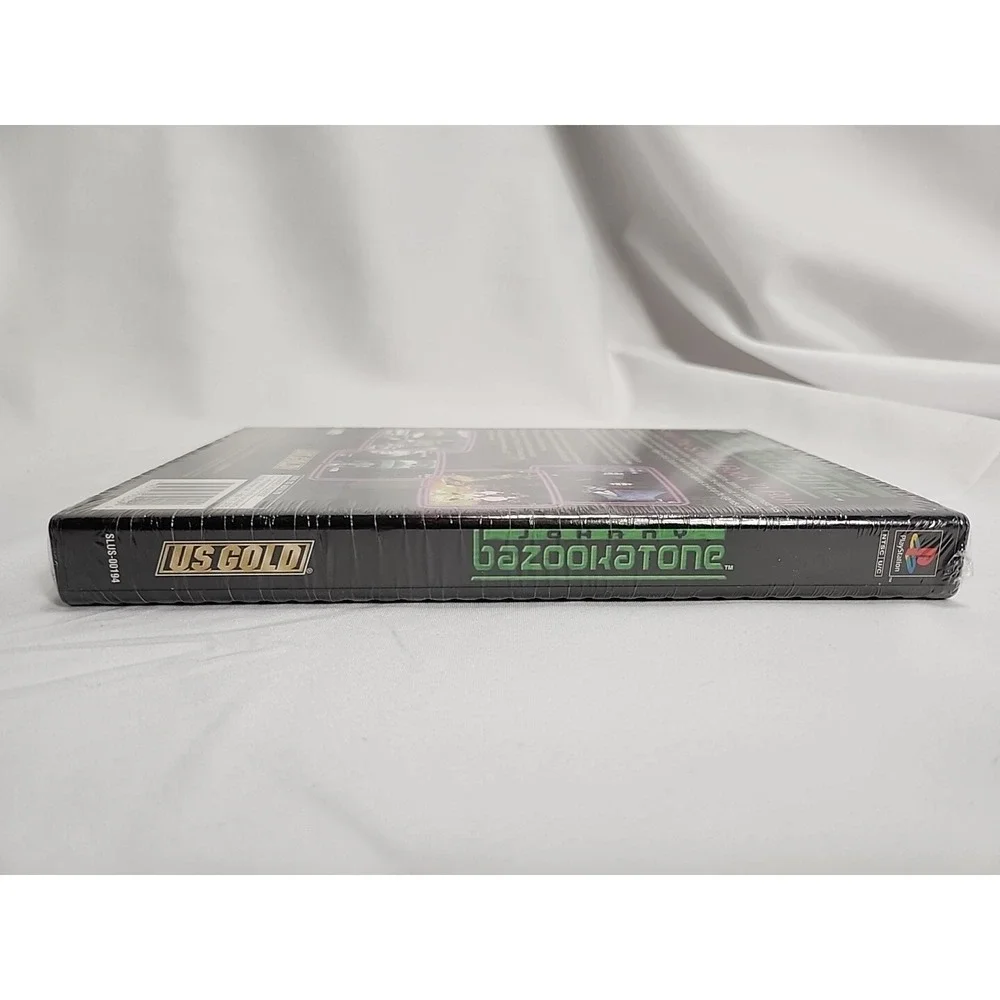 Johnny Bazookatone LONGBOX‎ (PlayStation 1, PS1 1996) FACTORY SEALED! - EX!